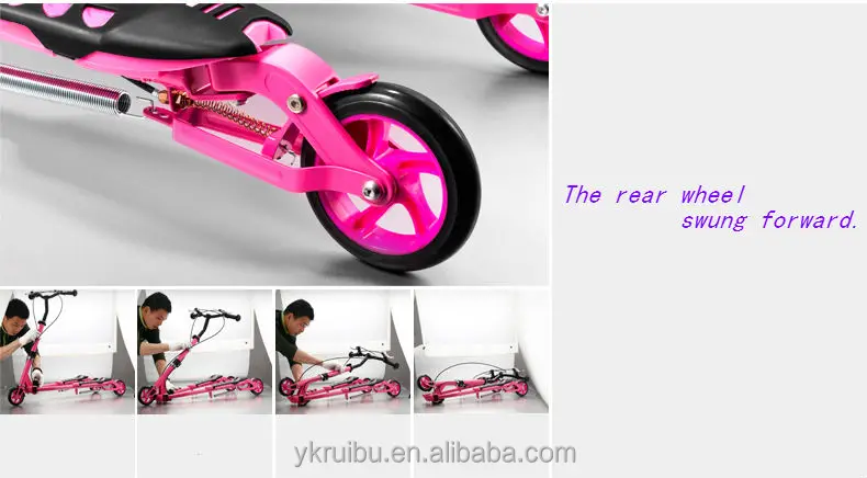 2018 Freestyle Fashion Racing Off Road Kick 21st Kids Scooters For Sale