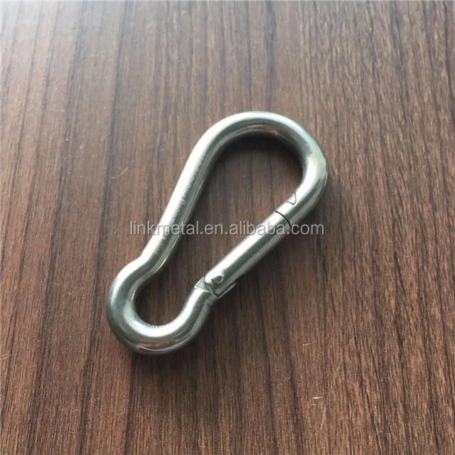 
stainless steel 304 carabiner Spring Snap Hook 
