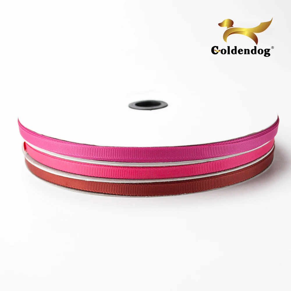 Wholesale cheap solid ribbon halloween decorative grosgrain ribbon