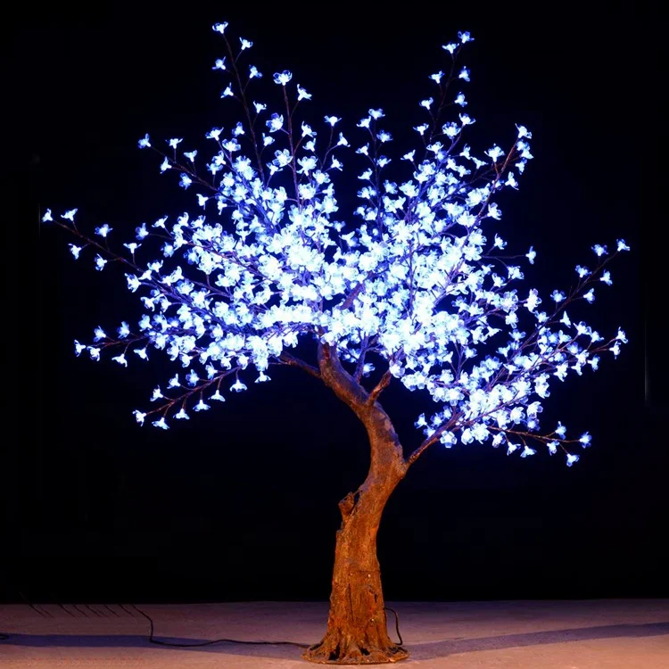 
2m Best quality indoor artificial led sakura tree light 