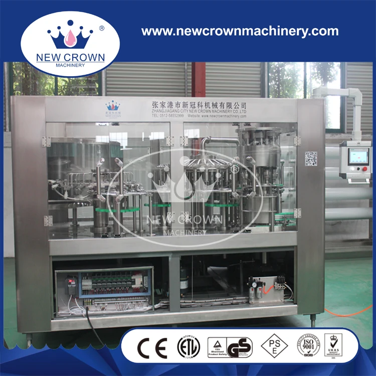 Лучшее качество Автоматический Моноблок малых машины розлива воды для 500ml-1.5L бутылки