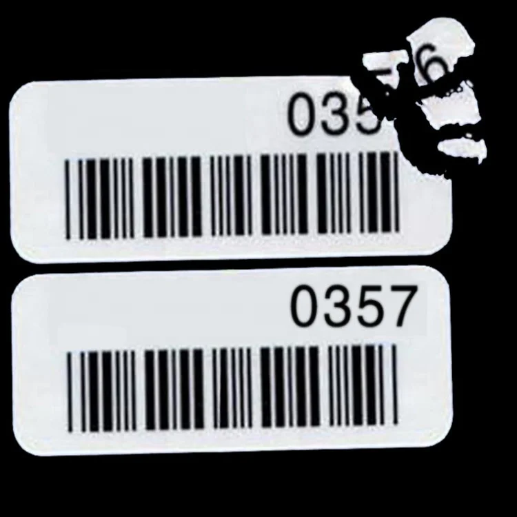 
Egg Shell Stickers Seal Packaging Series Number Printing Tamper Evident Self Adhesive Destructive Warranty Security Labels 