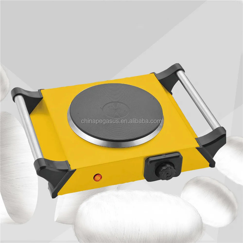 1500w single electric hot plate with portable handle