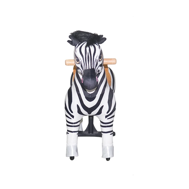 Zebra Ride Horse Toys Walking Mechanical Horse