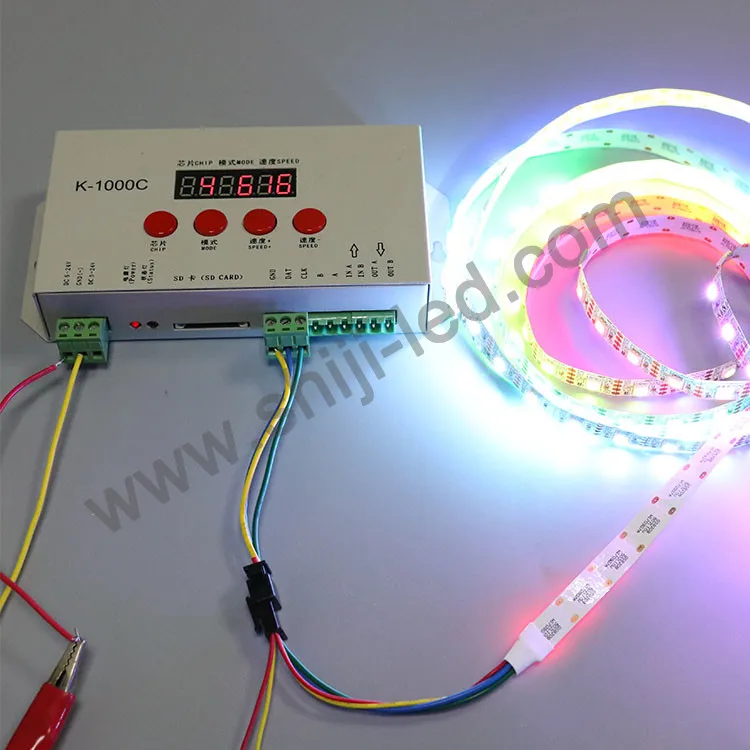 Dc12v GS8208 RGB Digital Pixel LED Strip Individually Control