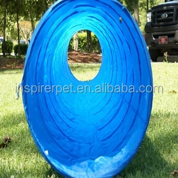 
Dog Agility Training Play Tunnel With Carrying Bag 