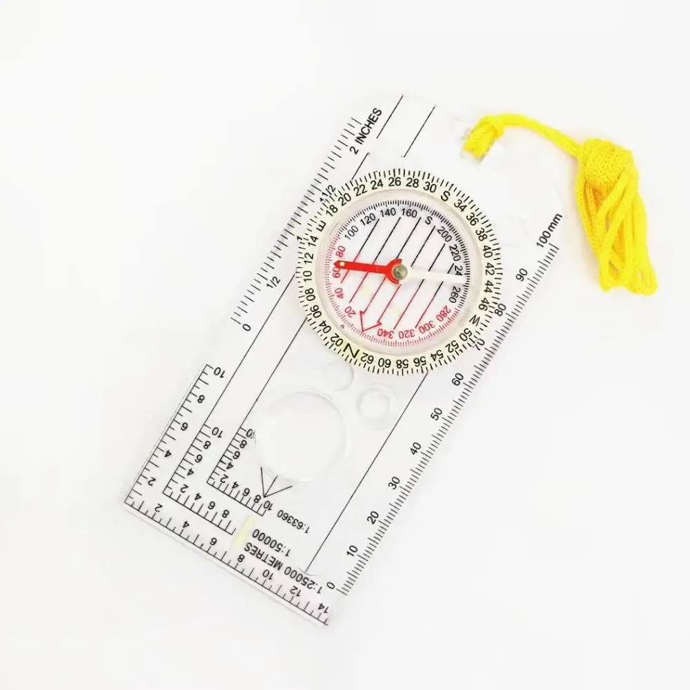 Cheaper Outdoor Children Plastic Portable Waterproof Mini Compass