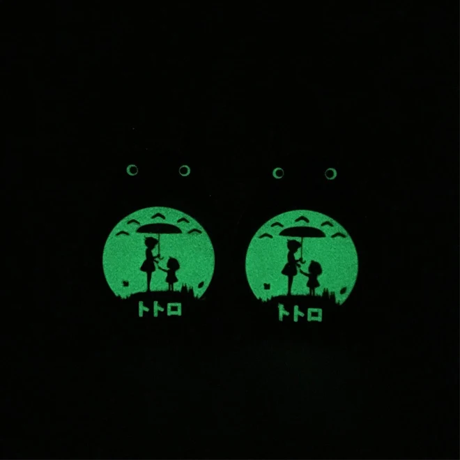 2023 Factory price custom Hallowmas Glowing badge pins