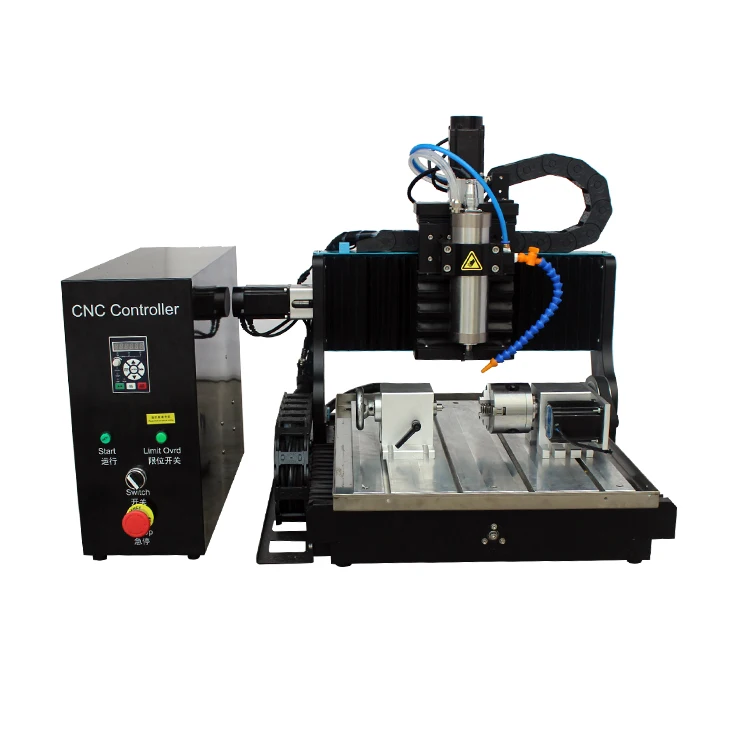 High Precision 4 Axis Mini Metal Milling Machine Metal Cnc Router