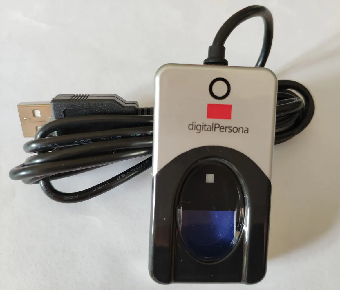 Digital Personal Original URU4500 USB Fingerprint Scanner individual pack resale package