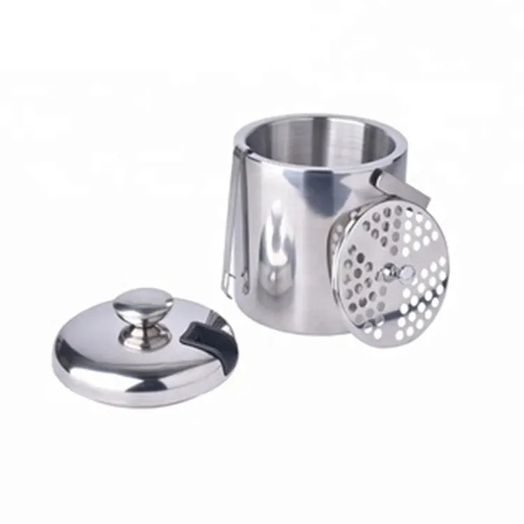 Hot Selling Customized Drinkware Stainless Steel Insulated Ice Bucket