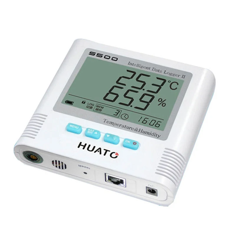 Server Room Monitoring Sensor Used Digital Alarm Thermometer Hygrometer