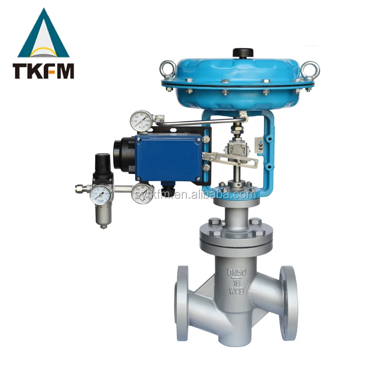 TKFM high performance nuclear pneumatic diaphragm sleeve type regulating valve