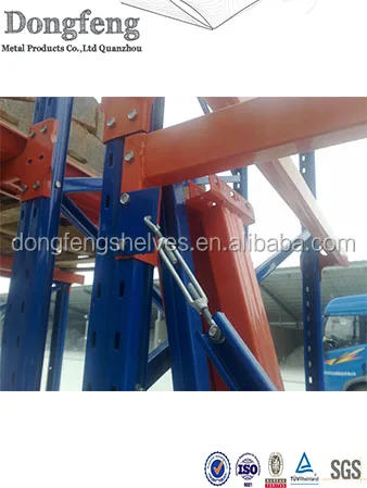 
factory warehouse metal pallet racking system for sale 
