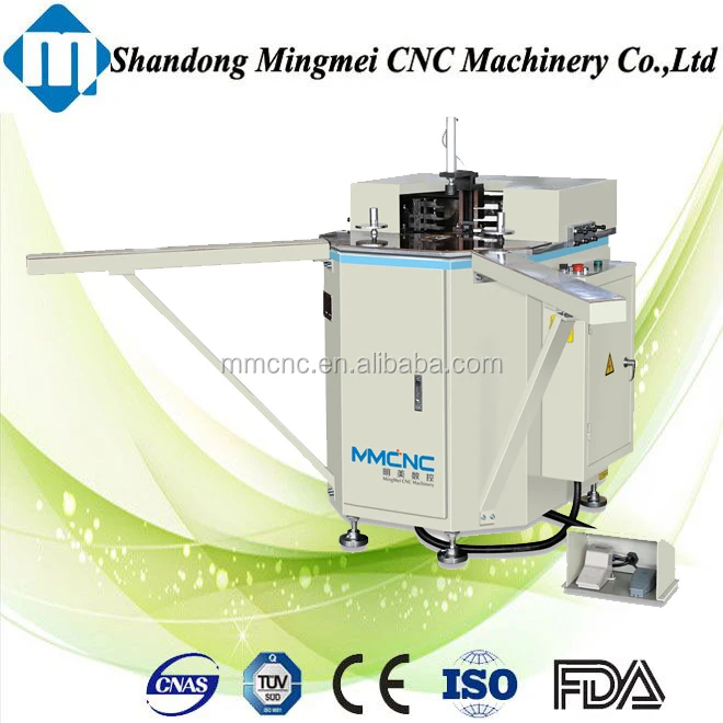 MMCNC press machine for aluminium/corner combining machine for aluminium frames profiles lzj-120