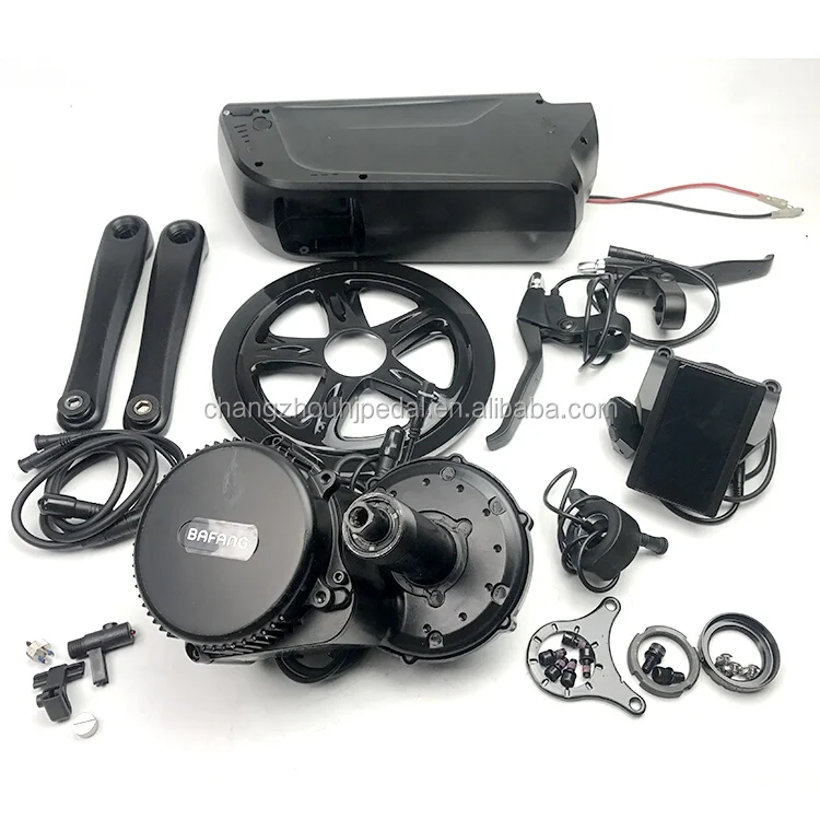 Hot sale bafang 8fun 48V 750W central motor kits with with Hailong Lithium Ii-ion Battery 48V13ah