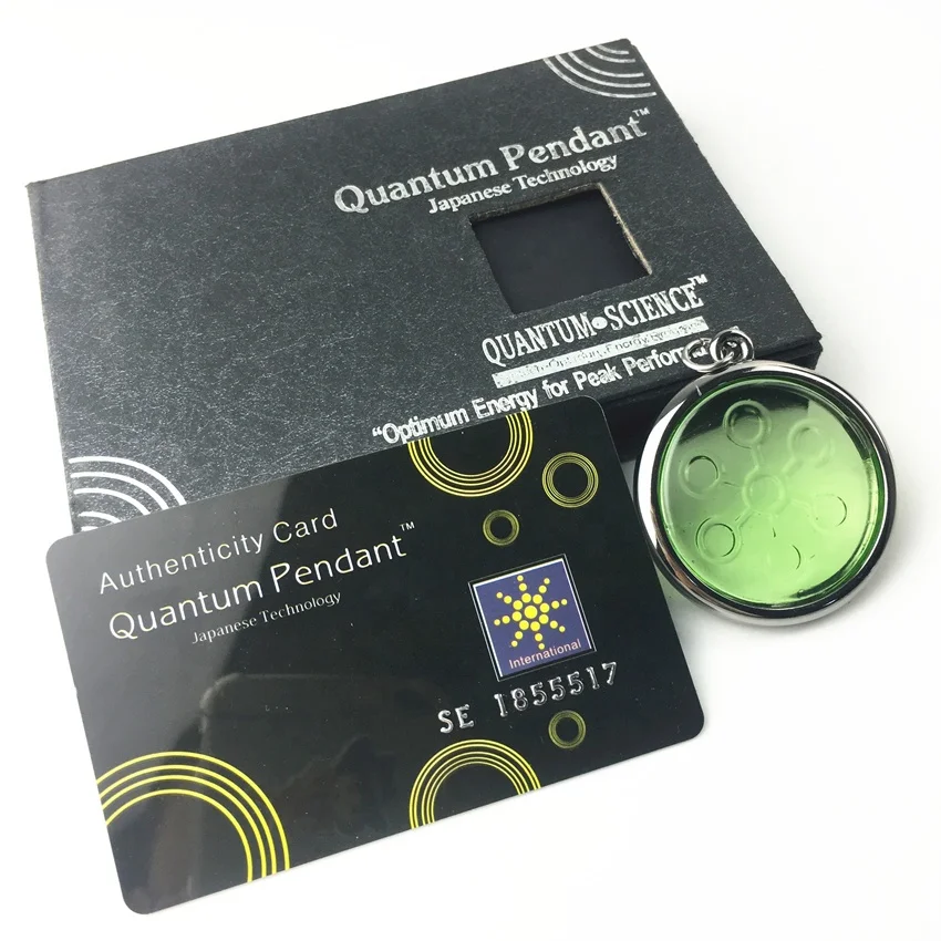 Nano technology bio chi pendant for healthcare bioglass energy disc factory