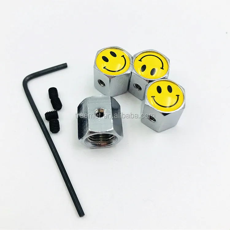 Branded Car Logo Cap Tire Valves Cap