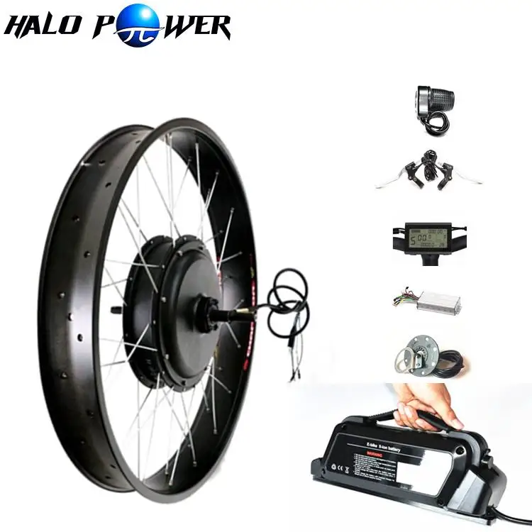 20 дюймов 26 жира мощный электрический велосипед наборы 1000 Вт Электрический Двигатель