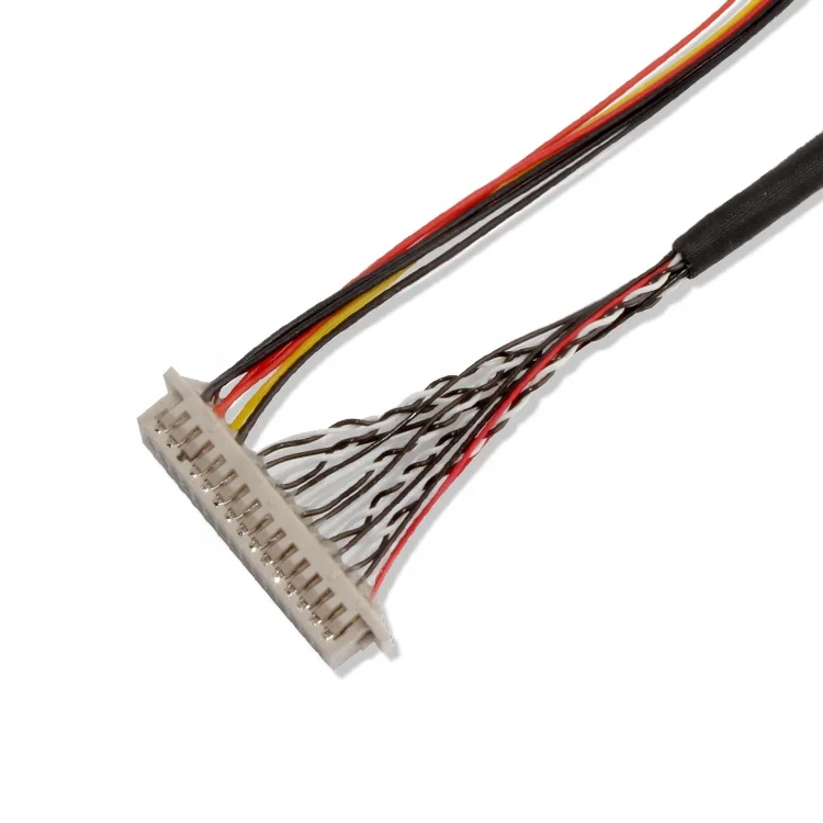 Car Wire Harness Connectors 24pin 30-pin Auo Double 30 Sony 20 Pin Lvds Cable For Lcd Panel