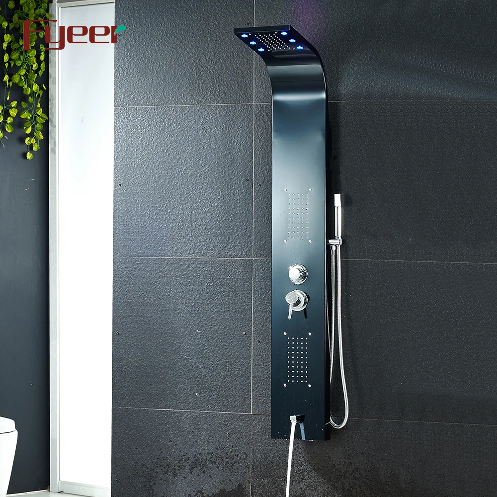 
Fyeer 2018 New Wall Shower Panel with LED Lights 