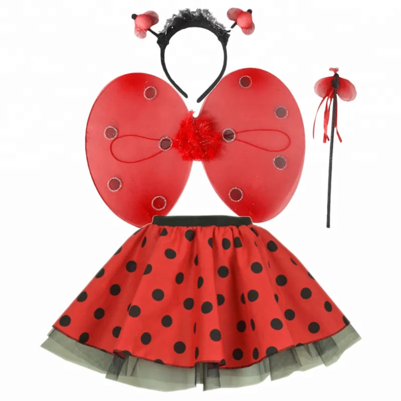 Adult Bumble Bee Ladybug Ladybird Tutu Skirt Fancy Dress Costume Dance SA2139