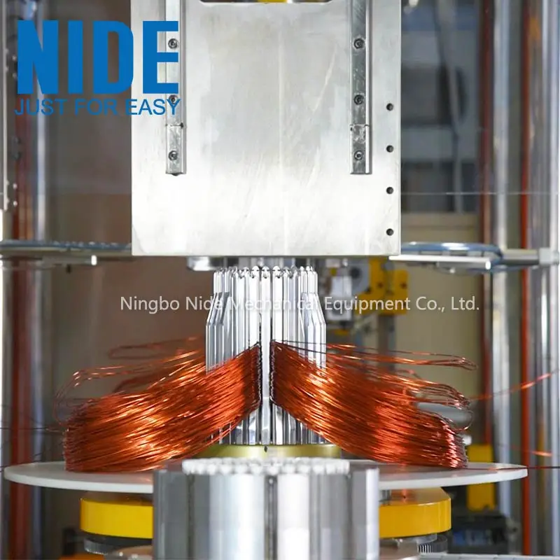 380V Automatic electric motor stator coil winding and inserting Combined machine