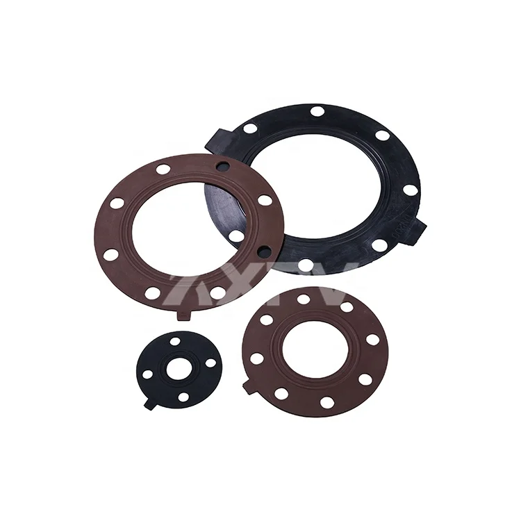 Низкая Компрессия DN15 к DN600 круглый pn16 химической промышленной EPDM фланец прокладка