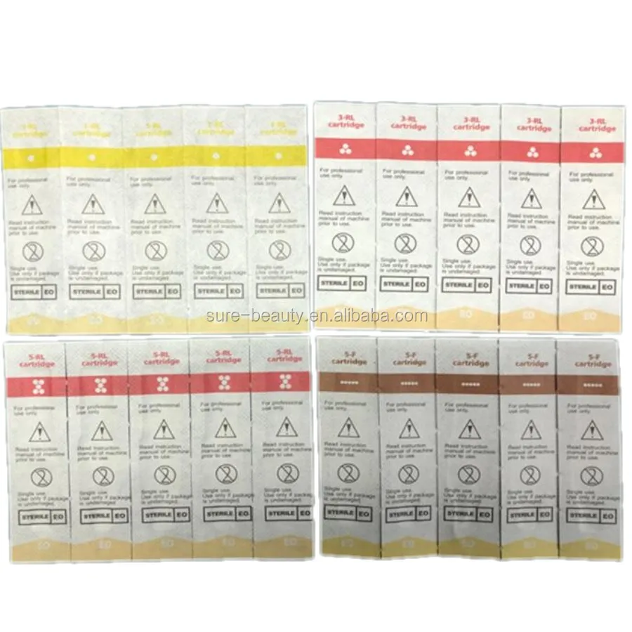 Disposable Semi-Permanent Makeup Tattoo Cartridge Needle RL/RM/M1/RS Tattoo Gun Supplies