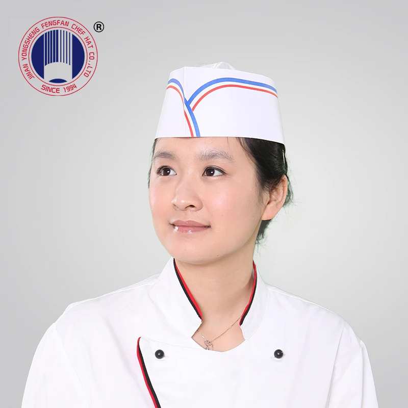 Disposable paper forage hat