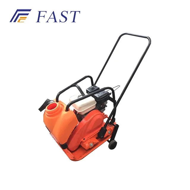 Vibratory plate compactor manual soil compactor