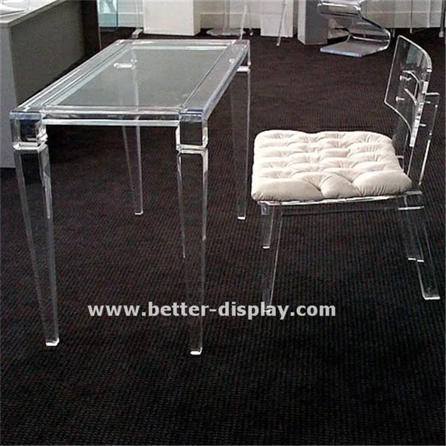 OEM and ODM clear acrylic furniture set