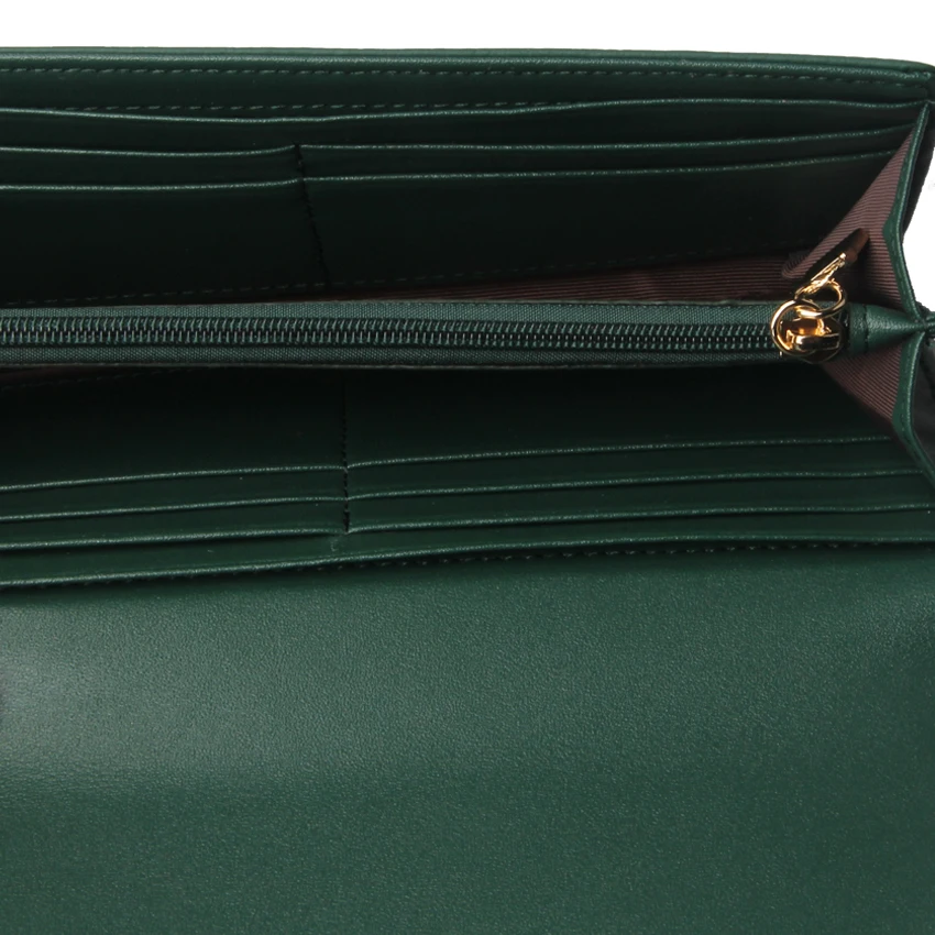 Женский Длинный кошелек из натуральной кожи