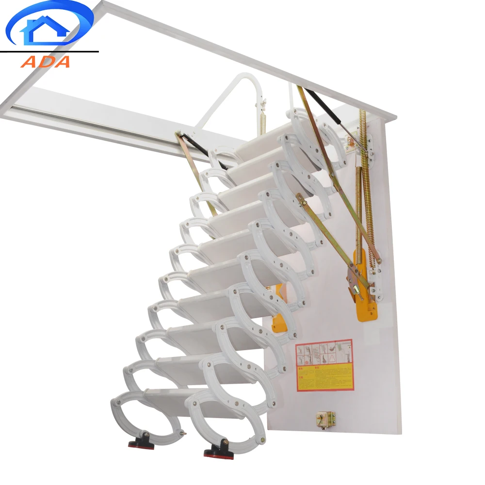 Hideaway Telescoping Pull Down Attic Ladders
