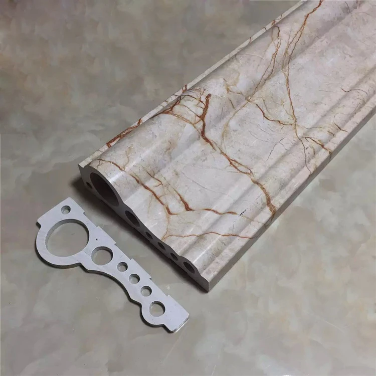 New technology stone plastic composite door architrave artificial stone frame