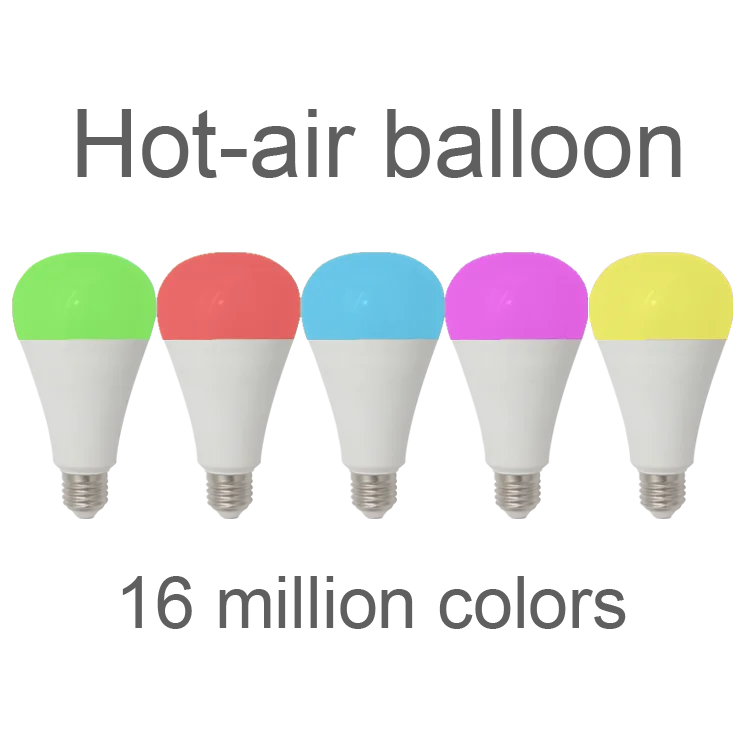 
12W RGBW CCT Color Changing App Remote Control work with Amazon Alexa Google Home smart bulb color changing chandelier bulbs 