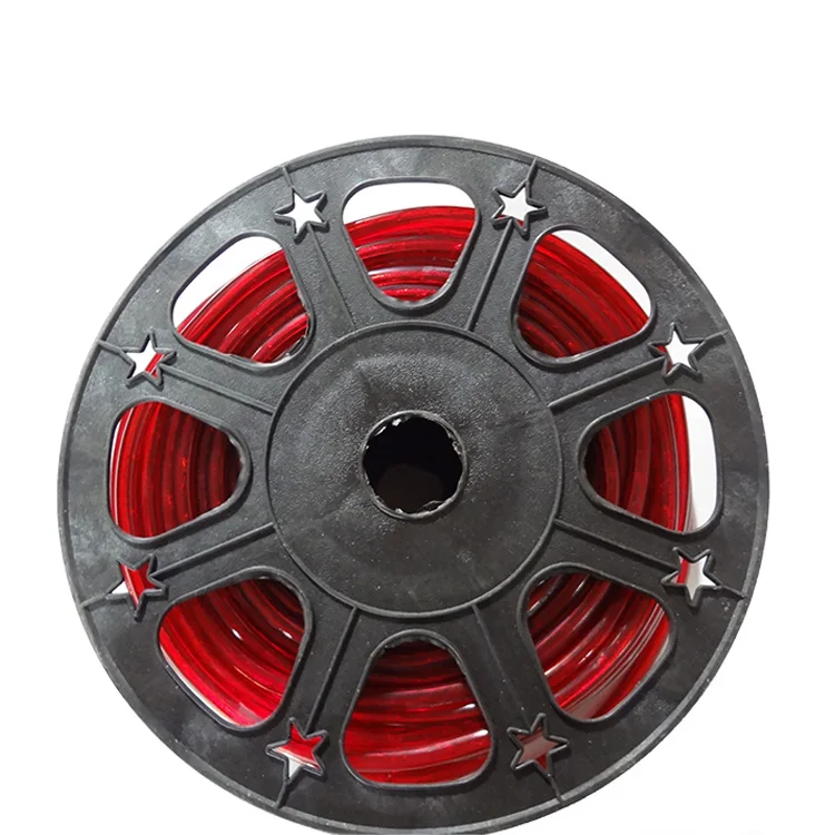 2020 ПВХ водонепроницаемая разноцветная недорогая очень плоская светодиодная веревка, светодиодная веревка