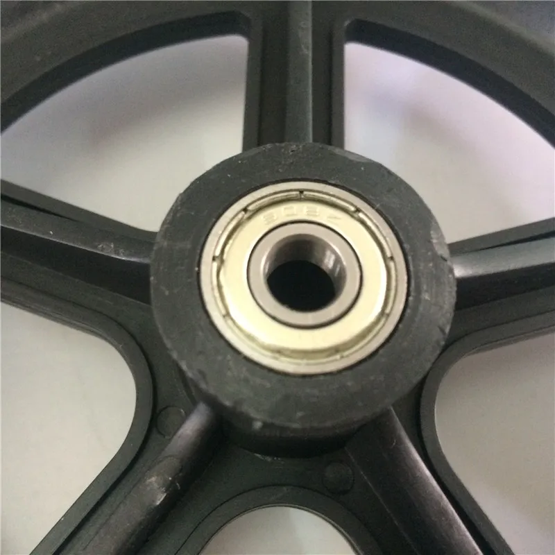 JQ Caster 150mm 200mm durable wheelchair front caster wheels manufacturer
