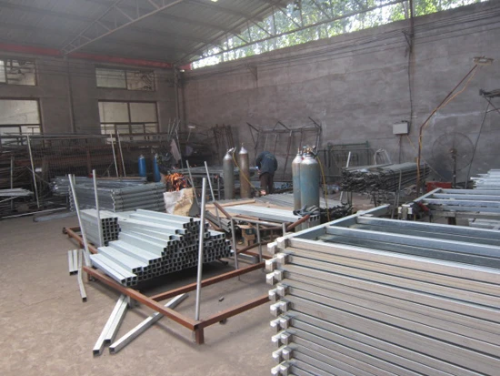 
galvanized 6 rails horse panel fence heavy duty cattle yard panel 