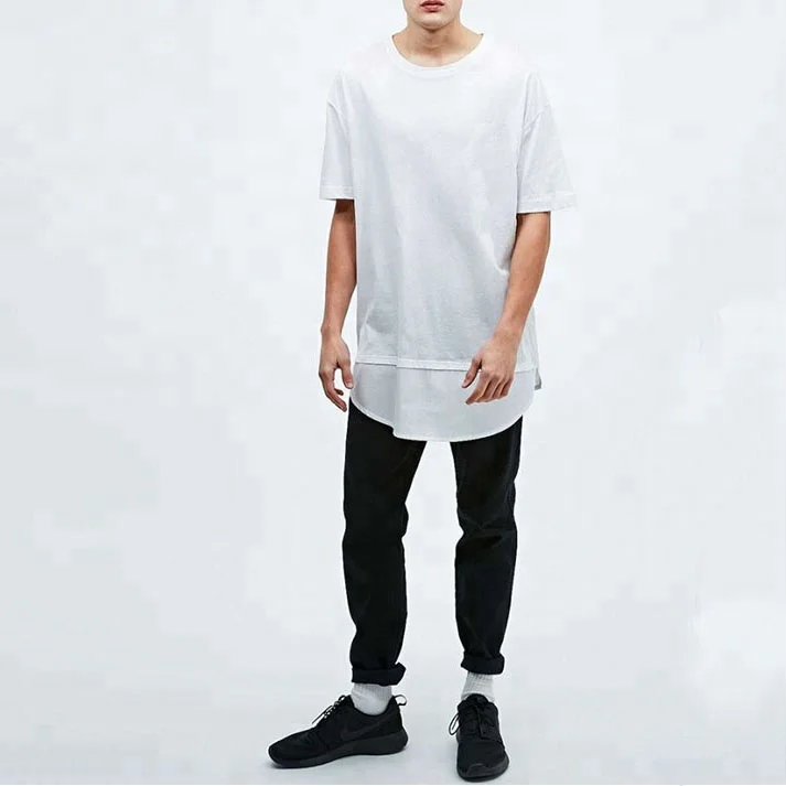 
Gym apparel men plain white t-shirts 