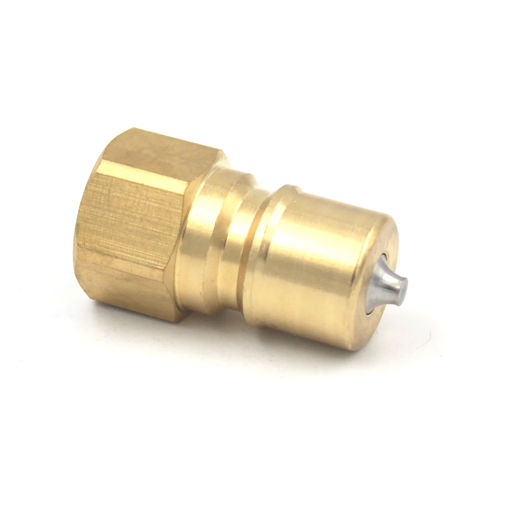 KZD 3/8 inch brass quick disconnect coupling for air and gas hose quick connect