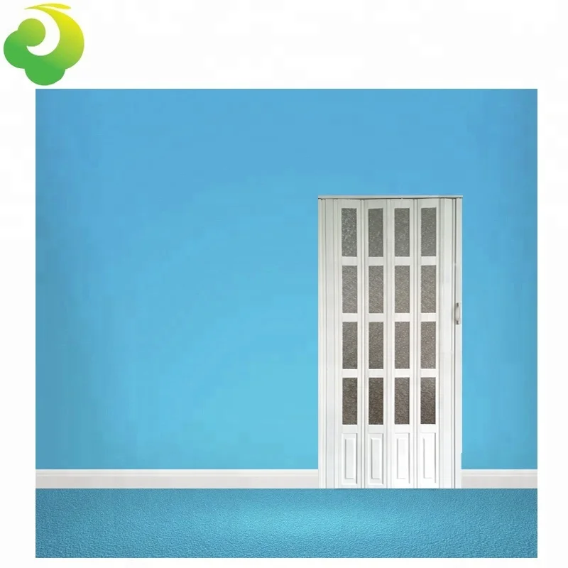 Noise reduction and sound insulation pvc accordion door