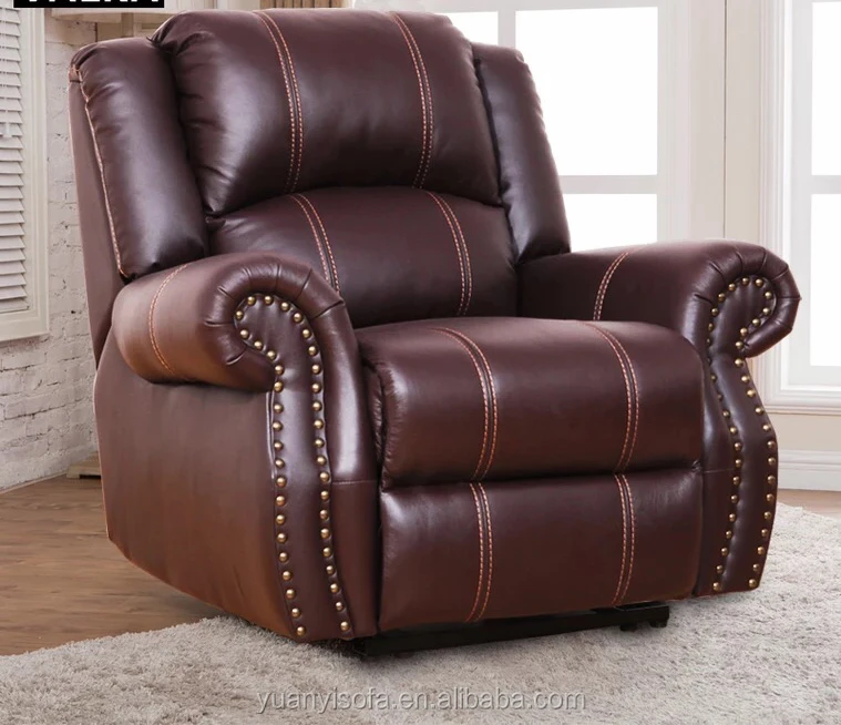 Роскошное кожаное Электрическое Кресло-Качалка для ленивого мальчика YRC8072