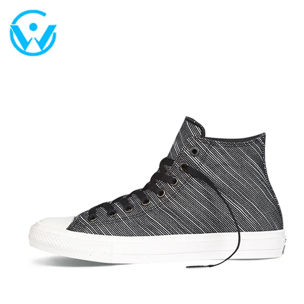 Fashion lines high cut lovers casual canvas shoes
