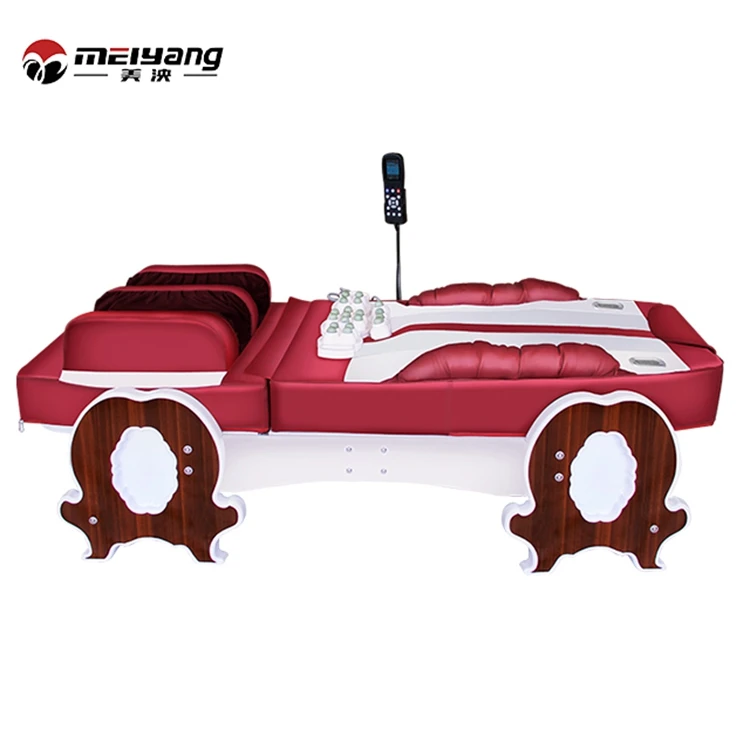 
High Quality Deluxe Jade Therapy Massage Bed Table, Tourmaline Stone and Carbon Fiber Far Infrared Heating Massage Bed 