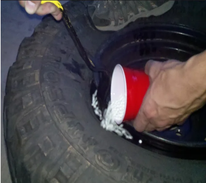 hot sale tyre balance beads used in motorcycle wheels