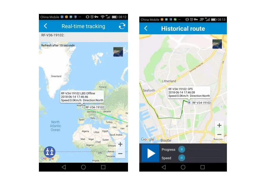 V34 Waterproof IP67 small pets gsm tracker solar power gps pet tracker collar with app