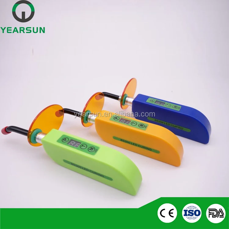 Portable and colorful dental Led curing light most popular curing lamp