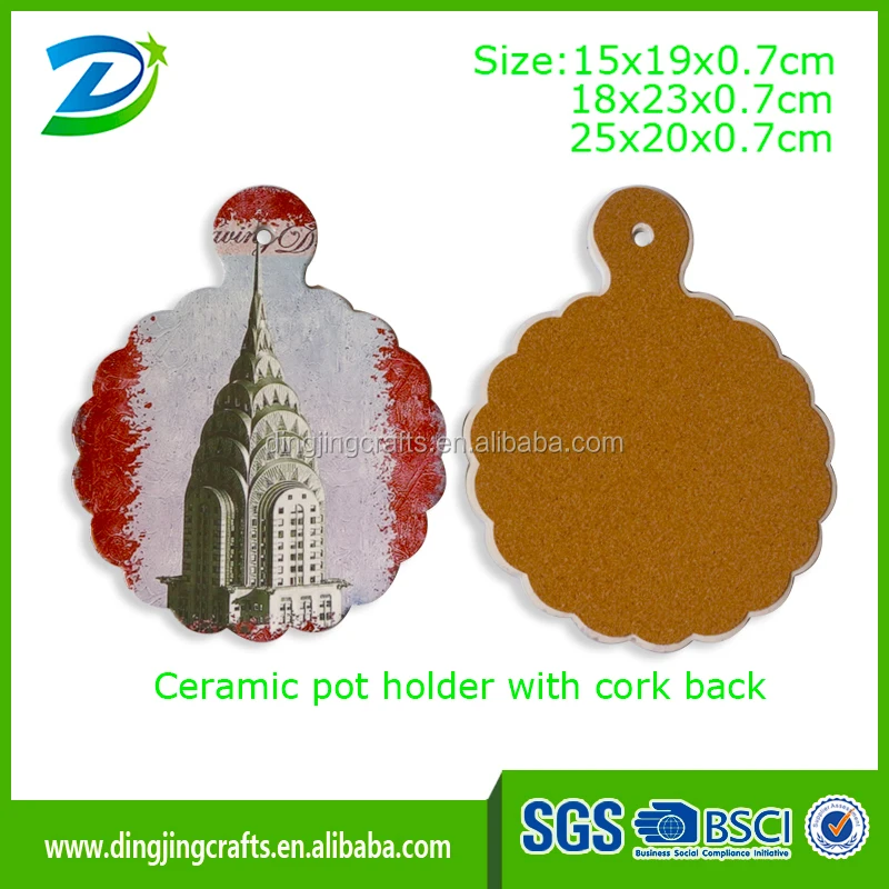 
Vantage Kitchen Trivet Holder Ceramic Tile Hot Plate for placing hot dishes on the dining table 