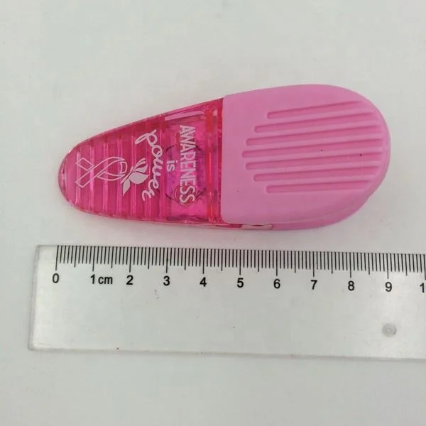 
Promotional Wholesale Plastic Magnetic Paper Clip Holder with Custom Logo 